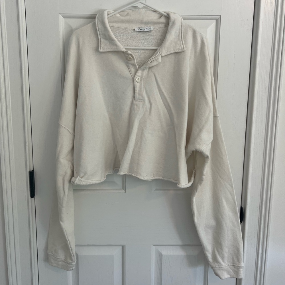 GREY BANDIT: collared long sleeve shirt
